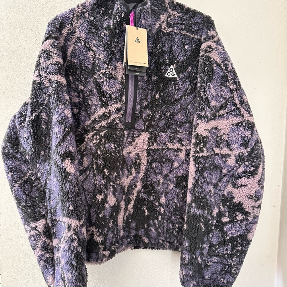 Nike ACG Canwell Glacier Therma-Fit ADV Windproof Half-Zip Top Jacket FZ8622-573